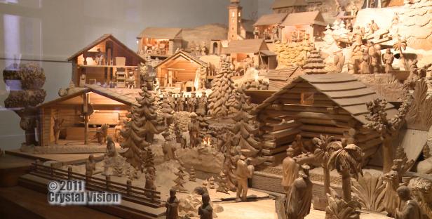 Terchovský drevený Betlehem